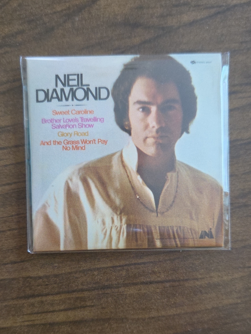 Neil Diamond Sweet Caroline Mini Brands Vinyl RARE